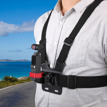 Sunnylife OP-Q9201 Elastic Adjustable Body Chest Straps Belt with Metal Adapter for DJI OSMO Pocket 2 - Chest & Head Belt by Sunnylife | Online Shopping South Africa | PMC Jewellery