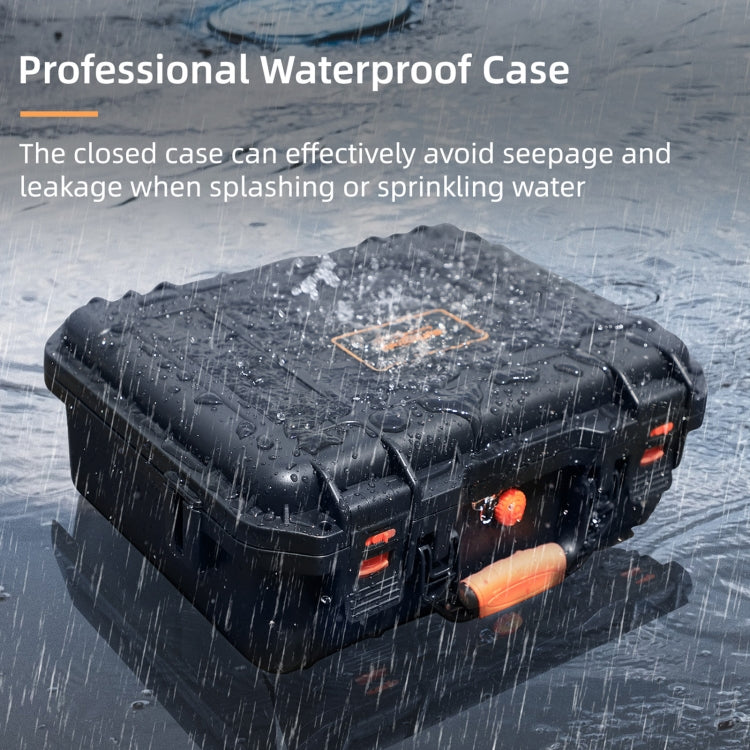 For DJI Avata Sunnylife AQX-6-U Upgraded Waterproof Shockproof Safety Carry Case Storage Bag (Black) - Cases & Bags by Sunnylife | Online Shopping South Africa | PMC Jewellery | Buy Now Pay Later Mobicred