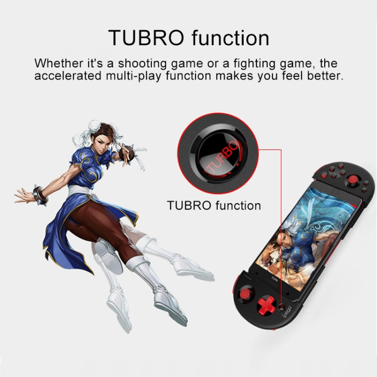 ipega PG-9087 Bluetooth Game Controller Gamepad with Practical Stretch Joystick Pad, For Galaxy, HTC, MOTO, other Android Smartphones and Tablets, Smart TV, Set-top box, Windows PCs - Controller Gamepad by ipega | Online Shopping South Africa | PMC Jewellery