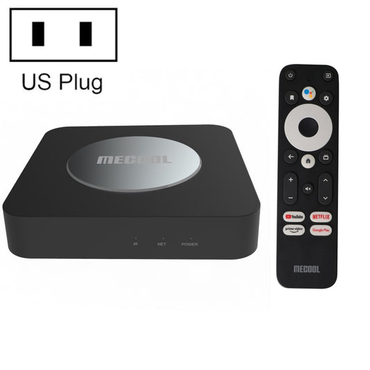 MECOOL KM2 Plus 4K Smart TV BOX Android 11.0 Media Player with Remote Control, Amlogic S905X2 Quad Core, RAM: 2GB, ROM: 16GB, US Plug - Amlogic S905 by MECOOL | Online Shopping South Africa | PMC Jewellery
