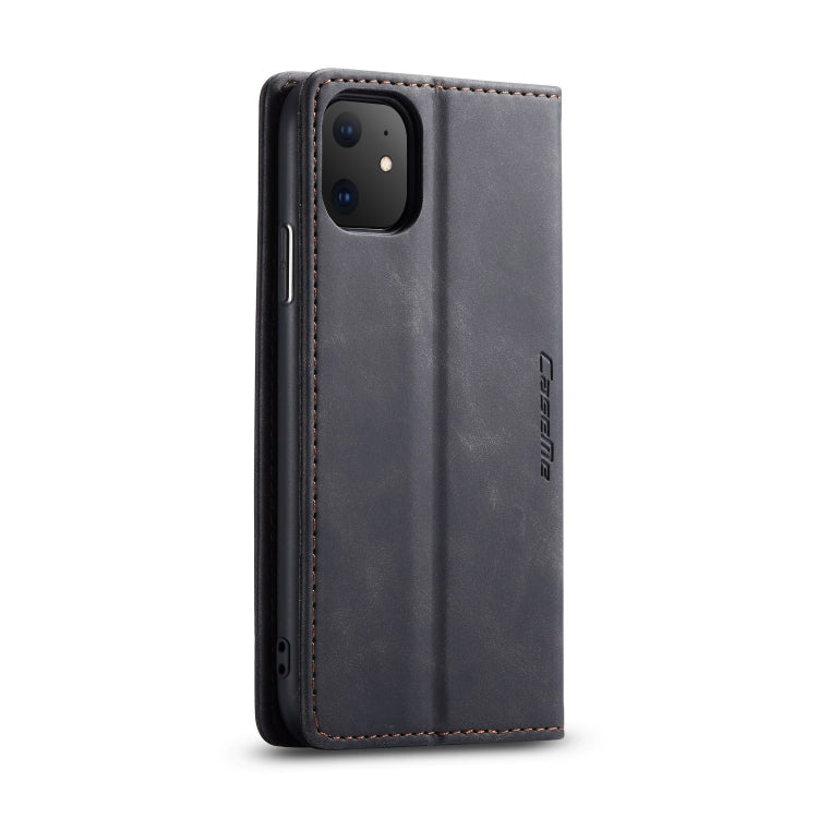 CaseMe-013 Multifunctional Horizontal Flip Leather Case with Card Slot & Holder & Wallet for iPhone 11(Black) - iPhone 11 Cases by CaseMe | Online Shopping South Africa | PMC Jewellery | Buy Now Pay Later Mobicred