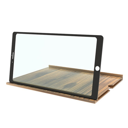 12 Inch Log HD Mobile Phone Screen Amplifier(White Wood Grain) - Screen Magnifier by PMC Jewellery | Online Shopping South Africa | PMC Jewellery