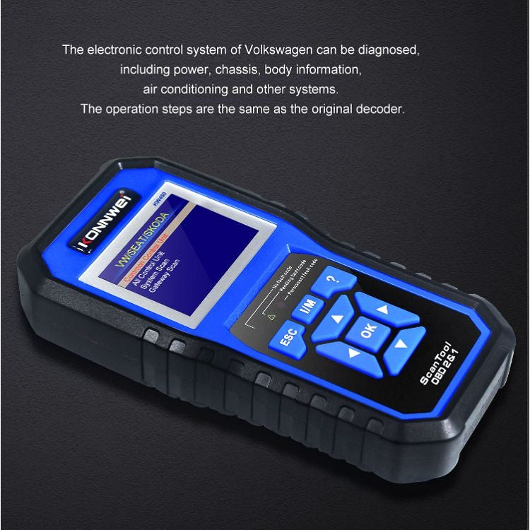 KONNWEI KW450 Car 2.8 inch TFT Color Screen Battery Tester Support 2 Languages / System  XP WIN7 WIN8 WIN10 - Code Readers & Scan Tools by KONNWEI | Online Shopping South Africa | PMC Jewellery