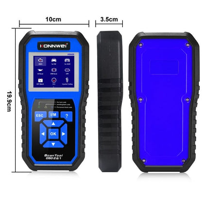 KONNWEI KW450 Car 2.8 inch TFT Color Screen Battery Tester Support 2 Languages / System  XP WIN7 WIN8 WIN10 - Code Readers & Scan Tools by KONNWEI | Online Shopping South Africa | PMC Jewellery | Buy Now Pay Later Mobicred