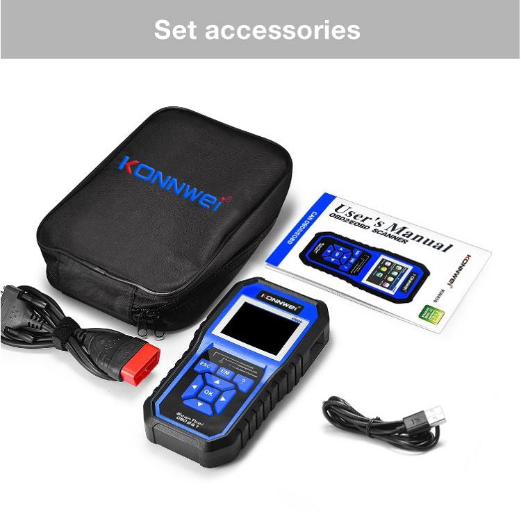 KONNWEI KW450 Car 2.8 inch TFT Color Screen Battery Tester Support 2 Languages / System  XP WIN7 WIN8 WIN10 - Code Readers & Scan Tools by KONNWEI | Online Shopping South Africa | PMC Jewellery