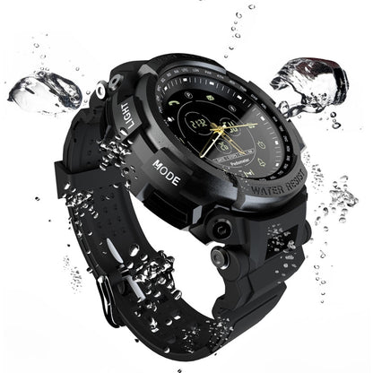 Lokmat MK28 1.4 inch FSTN Screen IP68 Waterproof Smart Watch, Support Information Reminder / Remote Camera / Sport Record(Black) - Smart Watches by Lokmat | Online Shopping South Africa | PMC Jewellery | Buy Now Pay Later Mobicred