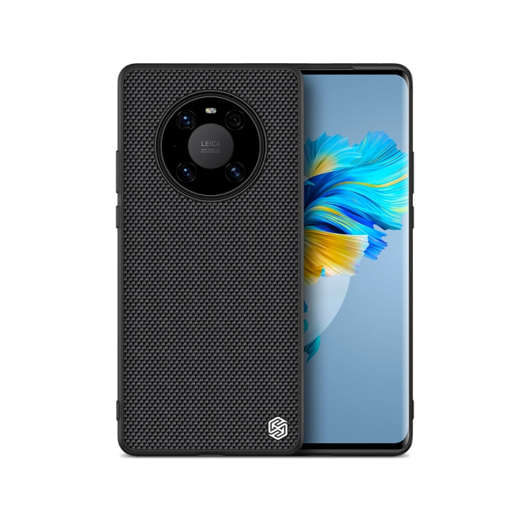 For Huawei Mate 40 NILLKIN 3D Textured Nylon Fiber TPU Case(Black) - Huawei Cases by NILLKIN | Online Shopping South Africa | PMC Jewellery