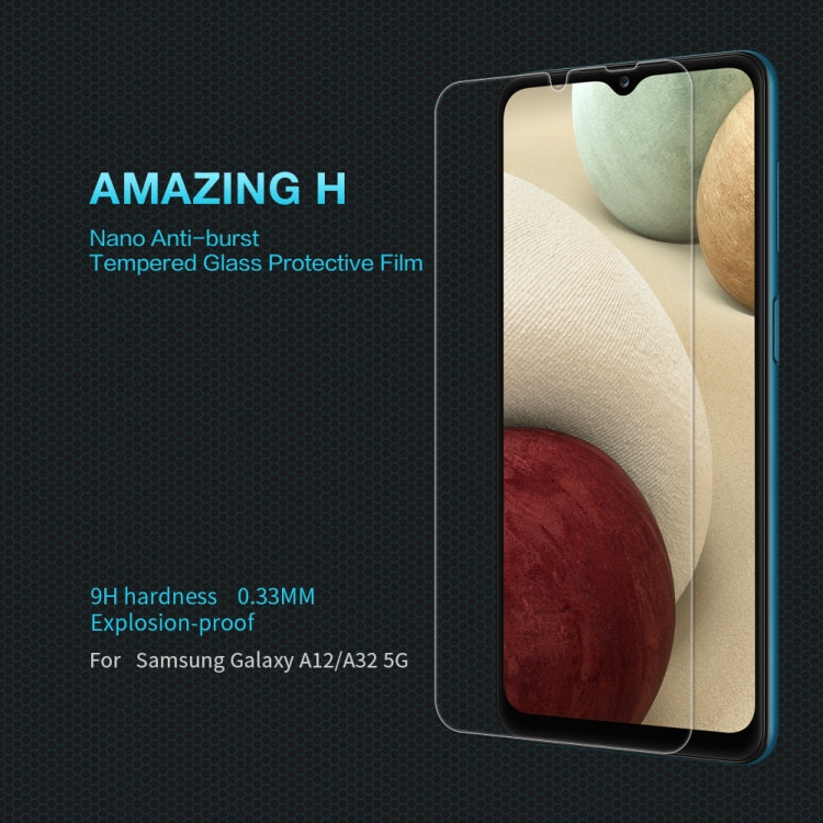 For Samsung Galaxy A12 & A32 5G NILLKIN H Explosion-proof Tempered Glass Film - Galaxy Tempered Glass by NILLKIN | Online Shopping South Africa | PMC Jewellery