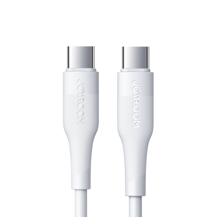 JOYROOM S-1230M3 60W PD Type-C / USB-C to Type-C / USB-C Fast Charging Data Cable, Length:1.2m(White) - USB-C & Type-C Cable by JOYROOM | Online Shopping South Africa | PMC Jewellery