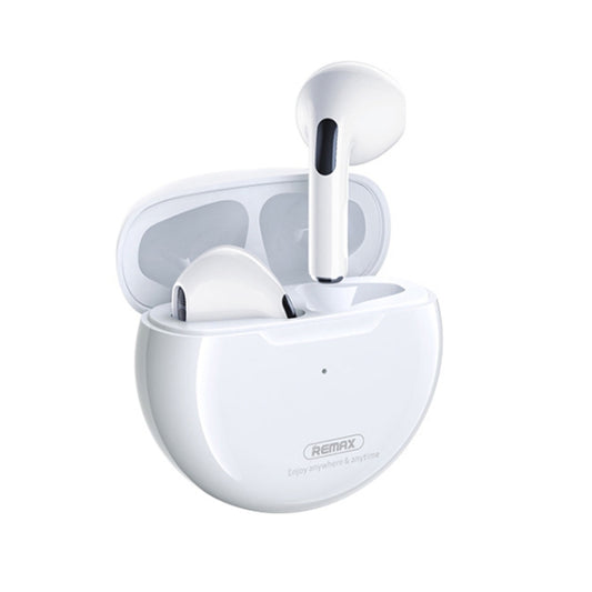 Remax TWS-50i Bluetooth 5.1 True Wireless Stereo Music Bluetooth Earphone(White) - TWS Earphone by REMAX | Online Shopping South Africa | PMC Jewellery