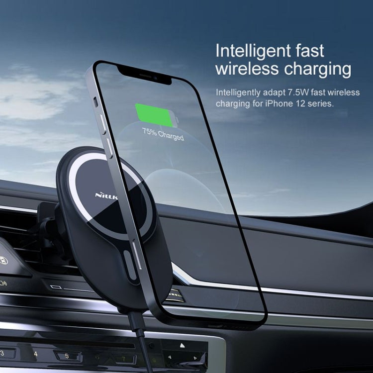 NILLKIN MagRoad Magnetic Car Holder with Wireless Charging - free shipping - PMC TechLife - Order now!