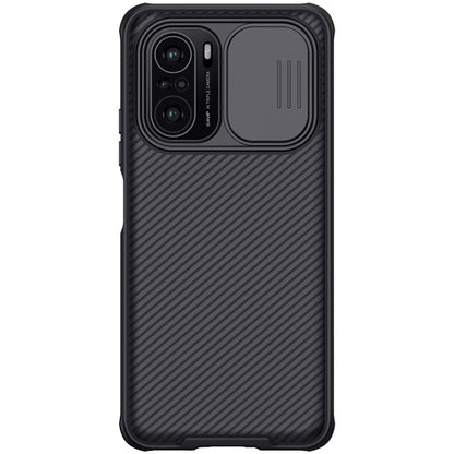 For Xiaomi Redmi K40 / K40 Pro / K40 Pro+ NILLKIN Black Mirror Pro Series Camshield Full Coverage Dust-proof Scratch Resistant PC Case(Black) - Xiaomi Cases by NILLKIN | Online Shopping South Africa | PMC Jewellery