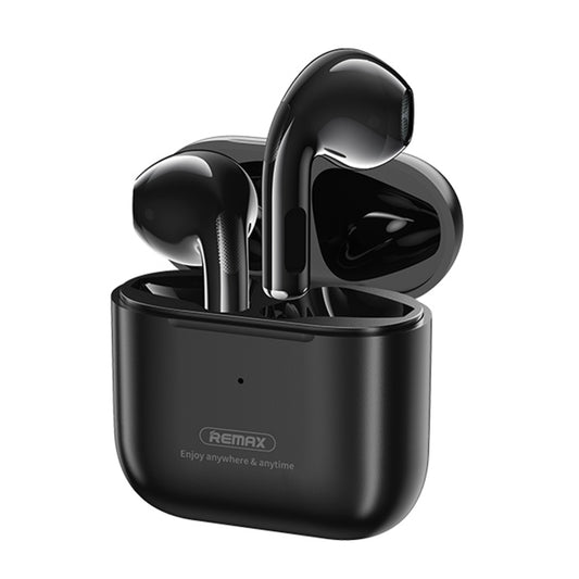 REMAX TWS-10i Enhanced Version Bluetooth 5.0 True Wireless Stereo Music Call Bluetooth Earphone(Black) - TWS Earphone by REMAX | Online Shopping South Africa | PMC Jewellery
