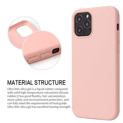 For iPhone 13 Solid Color Liquid Silicone Shockproof Protective Case(Lavender Grey) - iPhone 13 Cases by PMC Jewellery | Online Shopping South Africa | PMC Jewellery