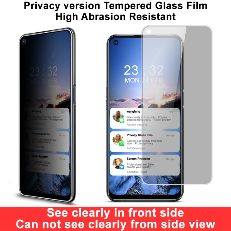 For OPPO A54 4G / 5G & A74 5G IMAK Anti-spy Tempered Glass Film -  by imak | Online Shopping South Africa | PMC Jewellery