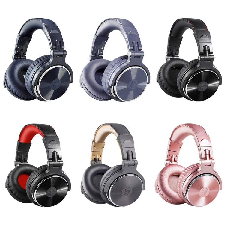 OneOdio Pro-10 Head-mounted Noise Reduction Wired Headphone with Microphone, Color:Grey Khaki - Multimedia Headset by OneOdio | Online Shopping South Africa | PMC Jewellery | Buy Now Pay Later Mobicred