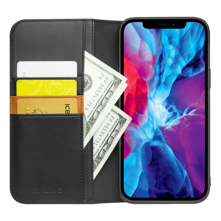 For iPhone 13 Pro Max QIALINO Business Horizontal Flip Leather Case with Holder & Card Slots & Wallet (Black) - iPhone 13 Pro Max Cases by QIALINO | Online Shopping South Africa | PMC Jewellery | Buy Now Pay Later Mobicred