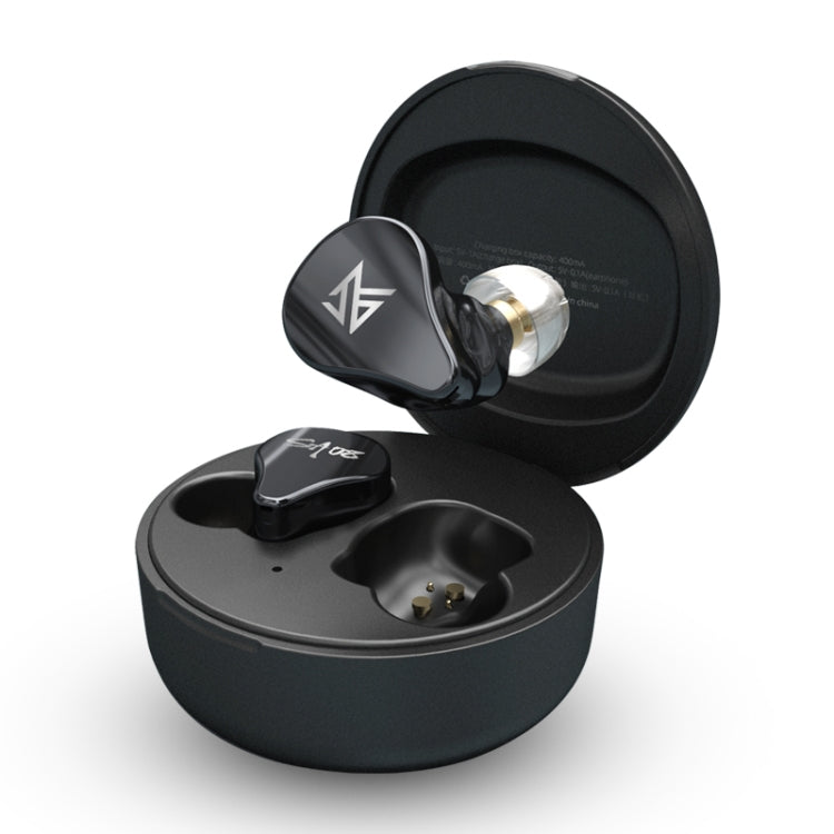 KZ SA08 Wireless Four-unit 5BA Balance Armature Bluetooth In-ear TWS Earphone(Black) - TWS Earphone by KZ | Online Shopping South Africa | PMC Jewellery