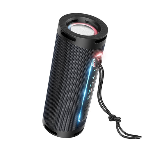 hoco HC9 Bluetooth 5.1 Dazzling Pulse Sports Bluetooth Speaker(Black) - Desktop Speaker by hoco | Online Shopping South Africa | PMC Jewellery
