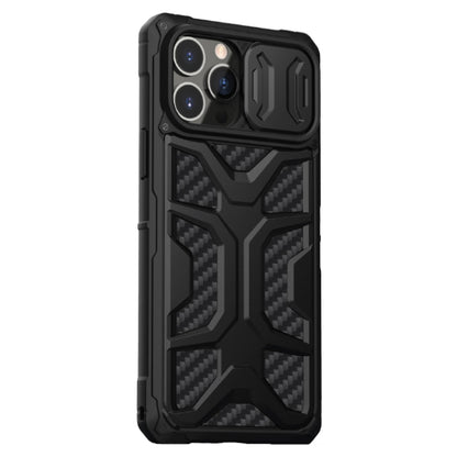 For iPhone 13 Pro Max NILLKIN Sliding Camera Cover Design Shockproof TPU + PC Protective Case (Black) - iPhone 13 Pro Max Cases by NILLKIN | Online Shopping South Africa | PMC Jewellery