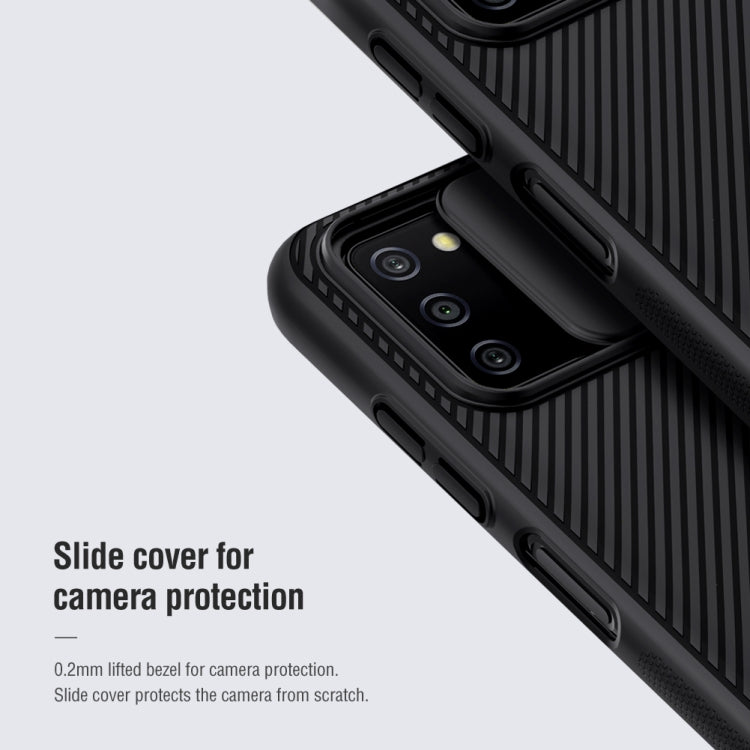 For Samsung Galaxy A03s / A037G NILLKIN Black Mirror Series PC Camshield Full Coverage Dust-proof Scratch Resistant Case(Black) - Galaxy Phone Cases by NILLKIN | Online Shopping South Africa | PMC Jewellery | Buy Now Pay Later Mobicred