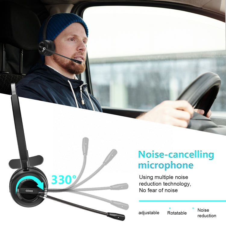 Anivia A8 Bluetooth Telephone Headset with Noise-cancelling Microphone(Black) - free shipping - PMC TechLife - Order now!