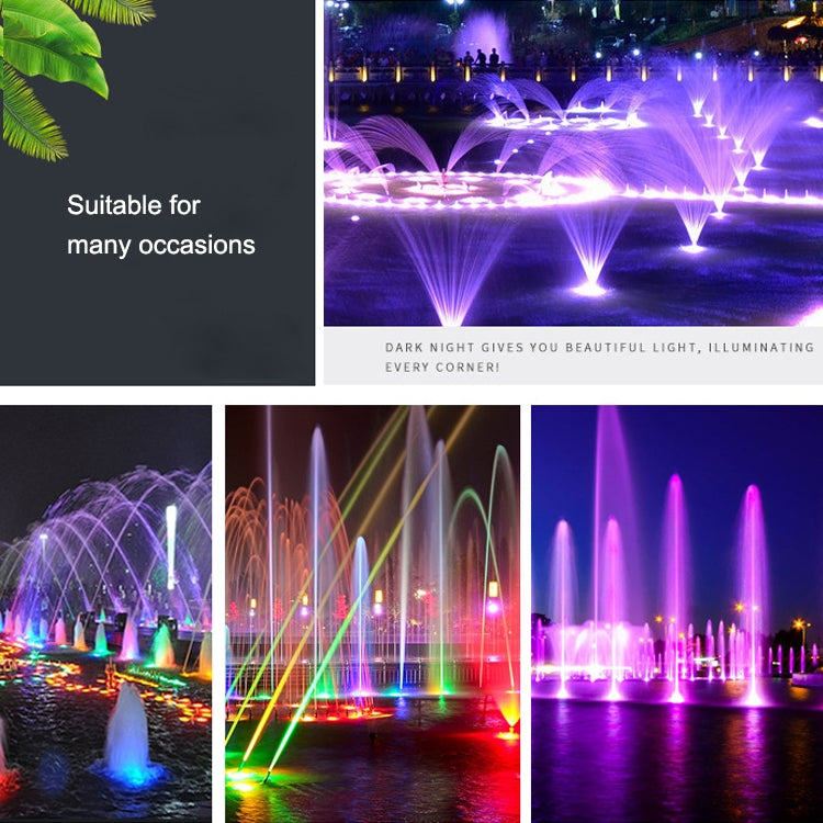 18W Landscape Colorful Color Changing Ring LED Aluminum Alloy Underwater Fountain Light(Colorful) - Underwater Lights by PMC TechLife | Online Shopping South Africa | PMC TechLife | Buy Now Pay Later Mobicred
