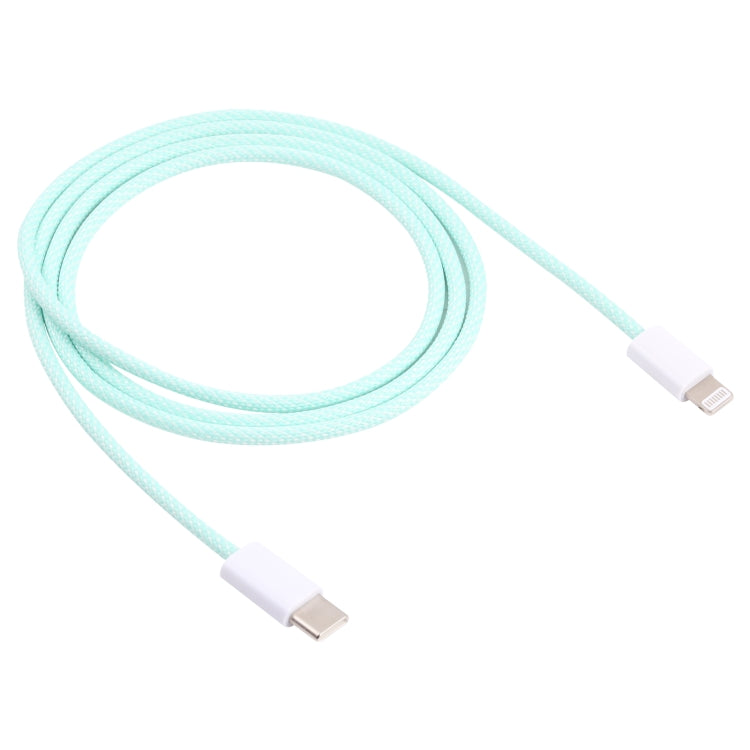 20W PD USB-C / Type-C to 8 Pin Data Cable, Cable Length: 1m(Green) - 2 in 1 Cable by PMC Jewellery | Online Shopping South Africa | PMC Jewellery