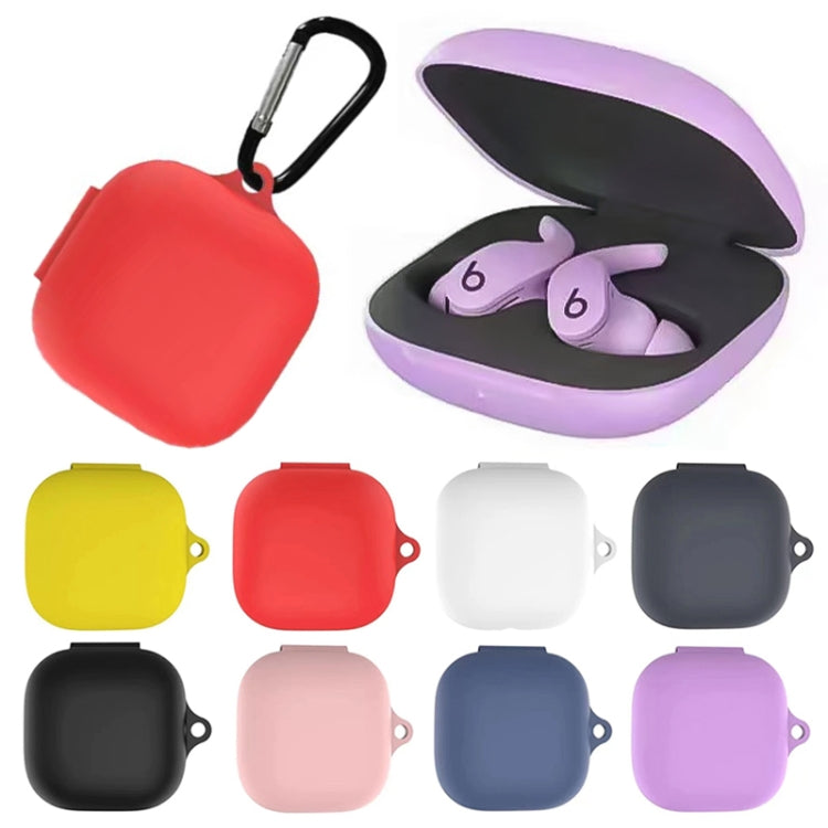 Pure Color Silicone Earphone Protective Case with Hook For Beats Fit Pro - Other Case by PMC TechLife | Online Shopping South Africa | PMC TechLife