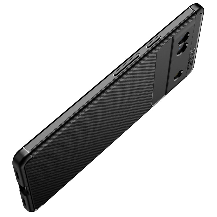 For Google Pixel 6a Carbon Fiber Texture Shockproof TPU Phone Case(Blue) - Google Cases by PMC TechLife | Online Shopping South Africa | PMC TechLife | Buy Now Pay Later Mobicred