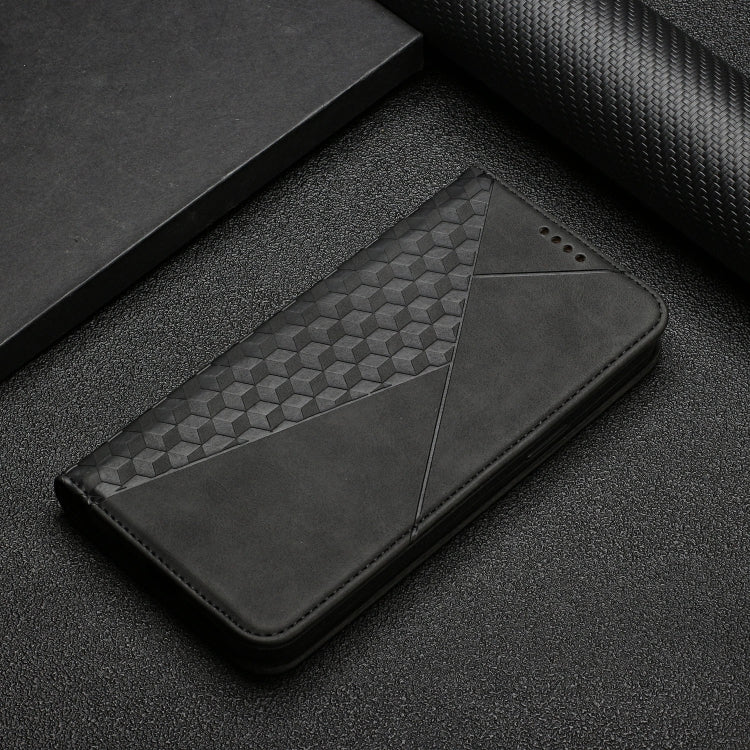 For Google Pixel 6 Pro Skin Feel Magnetic Leather Phone Case(Black) - Google Cases by PMC TechLife | Online Shopping South Africa | PMC TechLife | Buy Now Pay Later Mobicred