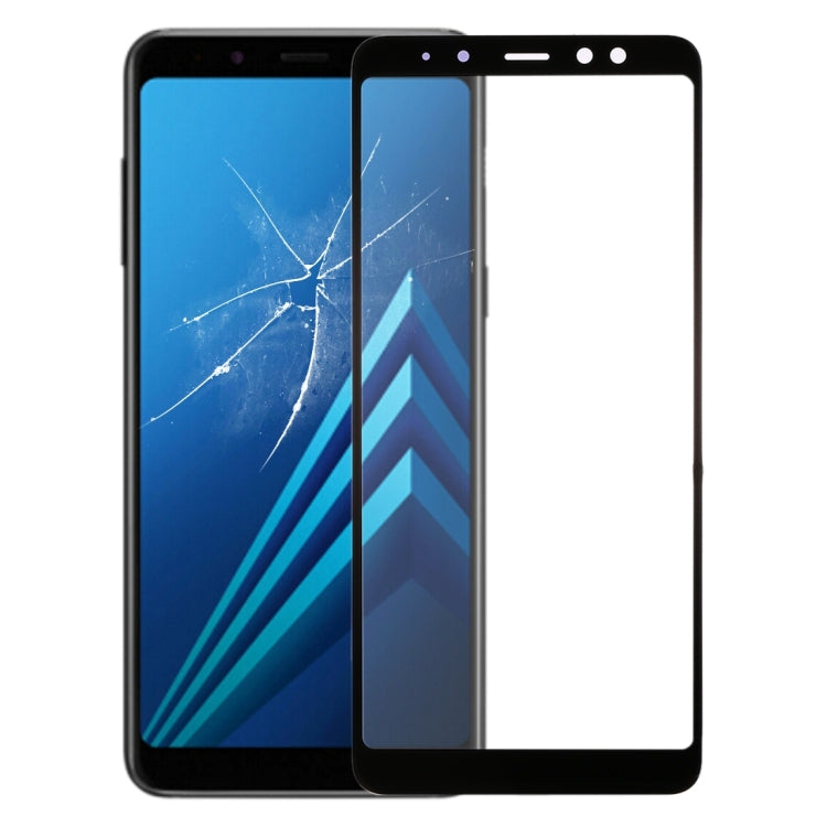 For Samsung Galaxy A8 2018 Front Screen Outer Glass Lens with OCA Optically Clear Adhesive - Outer Glass Lens by PMC Jewellery | Online Shopping South Africa | PMC Jewellery