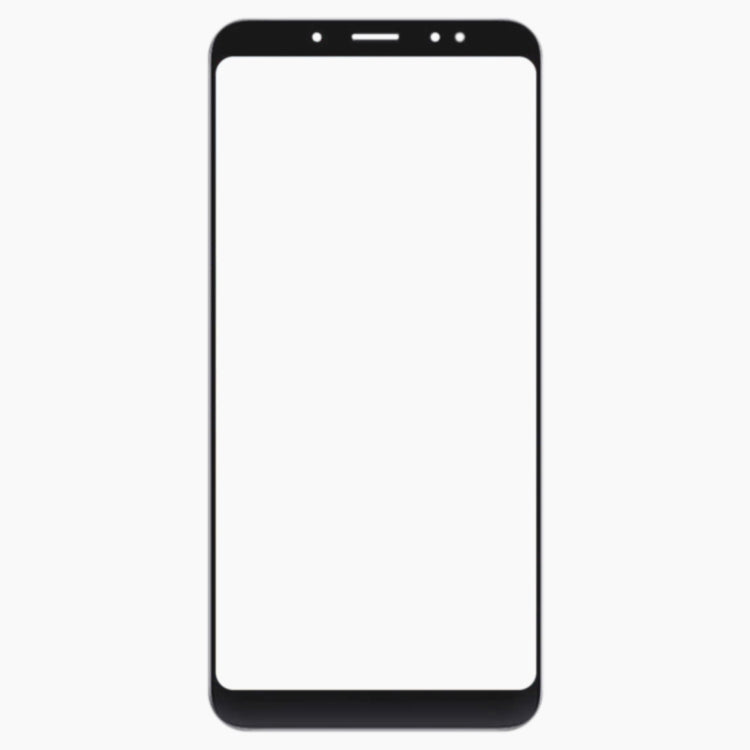 Front Screen Outer Glass Lens with OCA Optically Clear Adhesive for Xiaomi Redmi Note 5(Black) - LCD Related Parts by PMC Jewellery | Online Shopping South Africa | PMC Jewellery