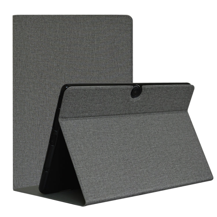 For ALLDOCUBE Smile X Business Style Anti-slip Texture Leather Tablet Case(Grey) - CUBE by ALLDOCUBE | Online Shopping South Africa | PMC TechLife | Buy Now Pay Later Mobicred