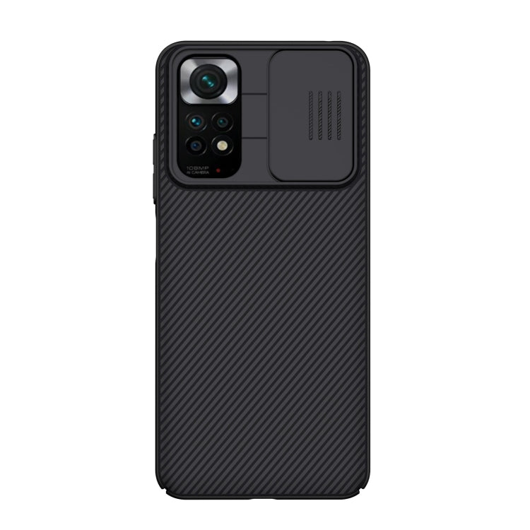 For Xiaomi Redmi Note 11S NILLKIN Black Mirror Series Camshield PC Phone Case(Black) - Xiaomi Cases by NILLKIN | Online Shopping South Africa | PMC Jewellery