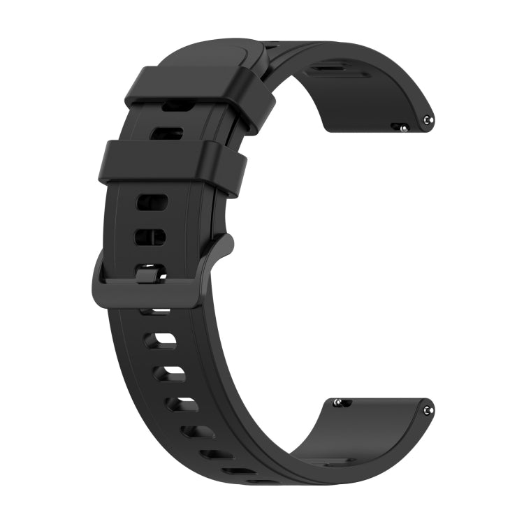 For Xiaomi Watch S1 Active / Watch Color 2 Solid Color Silicone Watch Band(Black) - free shipping - PMC TechLife - Order now!