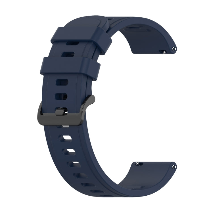 For Xiaomi Watch S1 Active / Watch Color 2 Solid Color Silicone Watch Band(Midnight Blue) - Watch Bands by PMC TechLife | Online Shopping South Africa | PMC TechLife | Buy Now Pay Later Mobicred