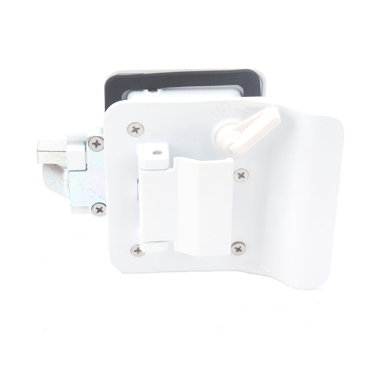 A5981-02 White RV Paddle Entry Door Lock Latch - Locks & Hasps by PMC Jewellery | Online Shopping South Africa | PMC Jewellery