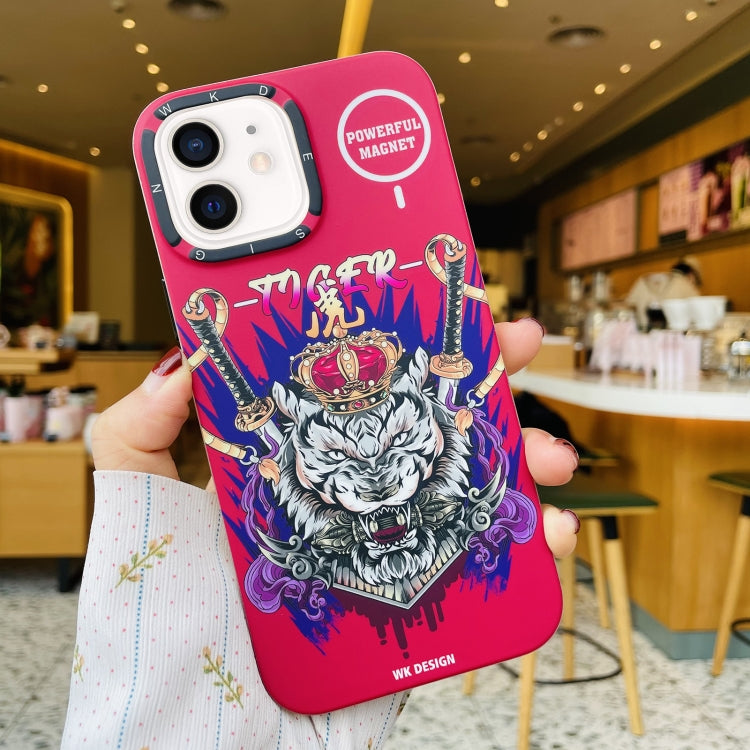 For iPhone 12 mini WK WPC-019 Gorillas Series Cool Magnetic Phone Case (WGM-002) - iPhone 12 mini Cases by WK | Online Shopping South Africa | PMC Jewellery