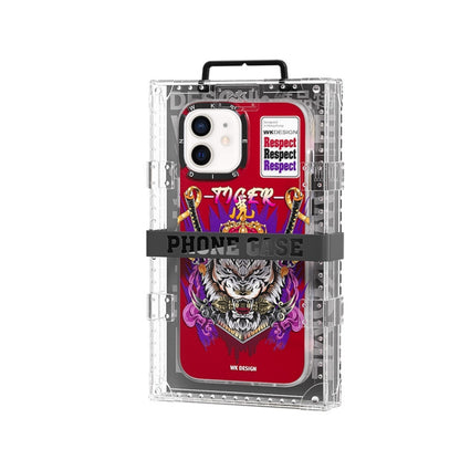 For iPhone 12 WK WPC-019 Gorillas Series Cool Magnetic Phone Case(WGM-003) - iPhone 12 / 12 Pro Cases by WK | Online Shopping South Africa | PMC Jewellery