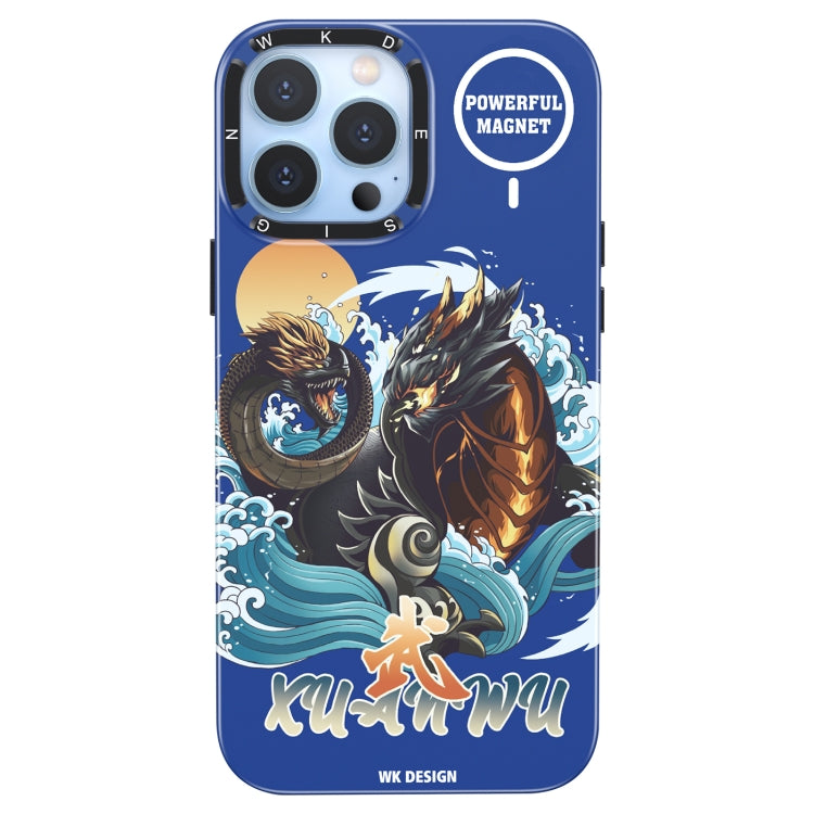 For iPhone 12 Pro WK WPC-019 Gorillas Series Cool Magnetic Phone Case(WGM-004) - iPhone 12 / 12 Pro Cases by WK | Online Shopping South Africa | PMC Jewellery