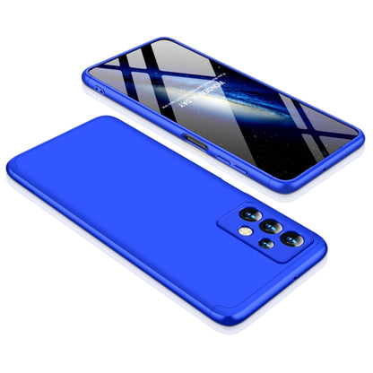 For Samsung Galaxy A23 GKK Three Stage Splicing Full Coverage PC Phone Case(Blue) - Galaxy Phone Cases by GKK | Online Shopping South Africa | PMC Jewellery