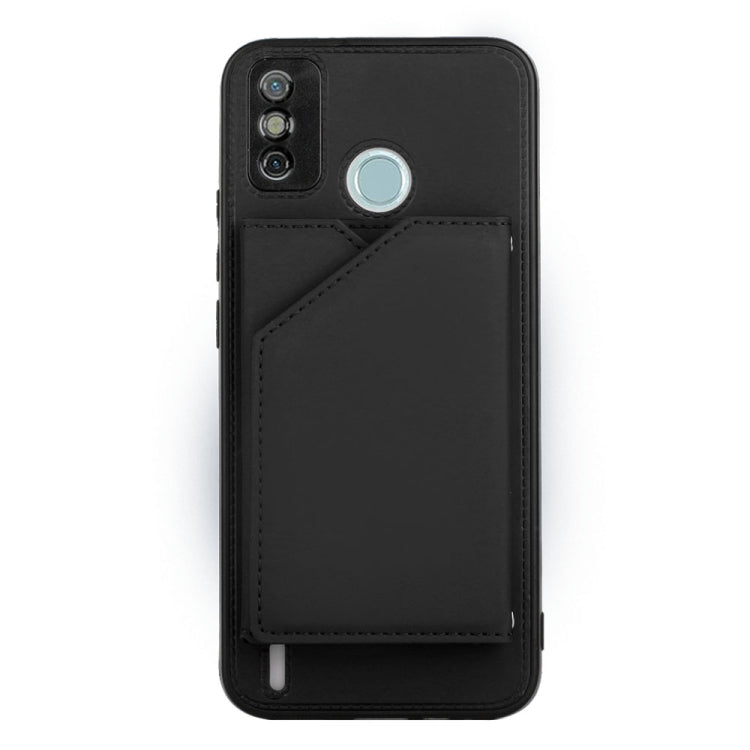 For Tecno Spark 6 Go / Go 2020 Skin Feel PU + TPU + PC Phone Case(Black) - free shipping - PMC TechLife - Order now!
