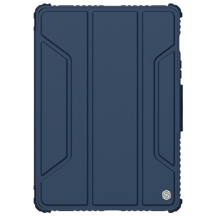 For Samsung Galaxy Tab S8 NILLKIN Bumper Pro Camshield Tablet Leather Case(Blue) - Galaxy Tab S8 Cases by NILLKIN | Online Shopping South Africa | PMC Jewellery