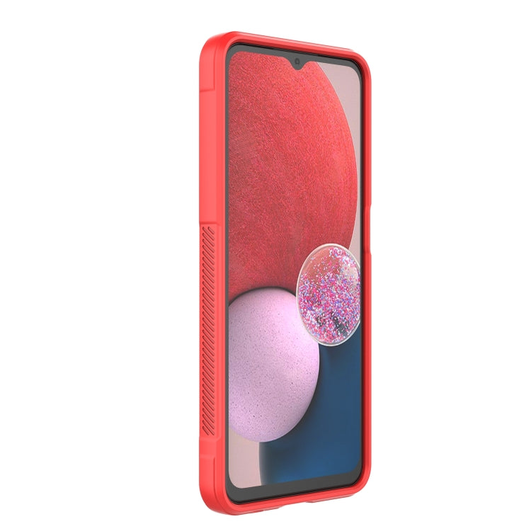 For Samsung Galaxy A13 5G / 4G Magic Shield TPU + Flannel Phone Case(Red) - Galaxy Phone Cases by PMC TechLife | Online Shopping South Africa | PMC TechLife | Buy Now Pay Later Mobicred