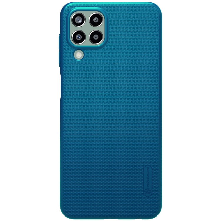 For Samsung Galaxy M33 5G NILLKIN Frosted PC Phone Case(Blue) - Galaxy Phone Cases by NILLKIN | Online Shopping South Africa | PMC Jewellery