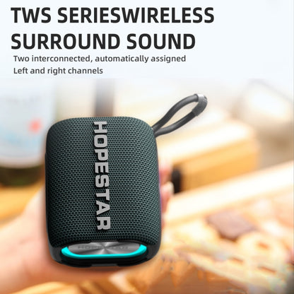 HOPESTAR H54 RGB Light TWS Waterproof Wireless Bluetooth Speaker(Black) - Waterproof Speaker by HOPESTAR | Online Shopping South Africa | PMC Jewellery