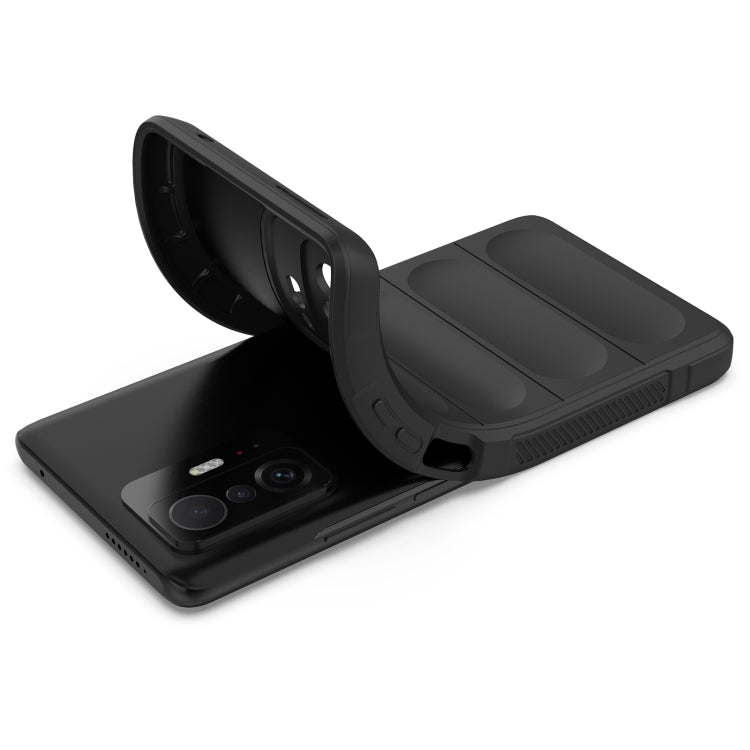 For Xiaomi 11T Magic Shield TPU + Flannel Phone Case(Black) - free shipping - PMC TechLife - Order now!