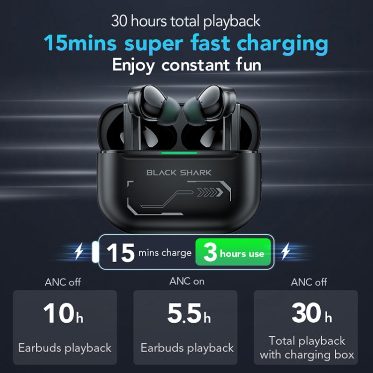 Original Xiaomi Black Shark Noise Reduction True Wireless Bluetooth Earphone(Black) - free shipping - PMC TechLife - Order now!