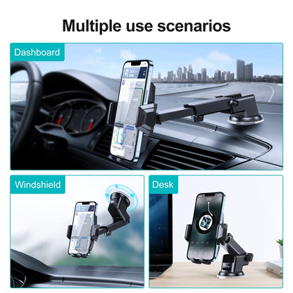 JOYROOM JR-ZS285 Mechanical Car Dashboard Phone Holder(Black) - Car Holders by JOYROOM | Online Shopping South Africa | PMC Jewellery